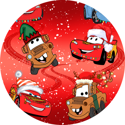 Christmas In Radiator Springs Bamboo Zippy Pajamas