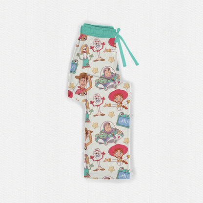 Toy Story 5 Ribbed Bamboo Adult Straight Leg Pants