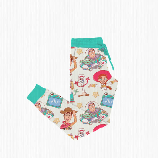 Toy Story 5 Ribbed Bamboo Adult Jogger Style Pants
