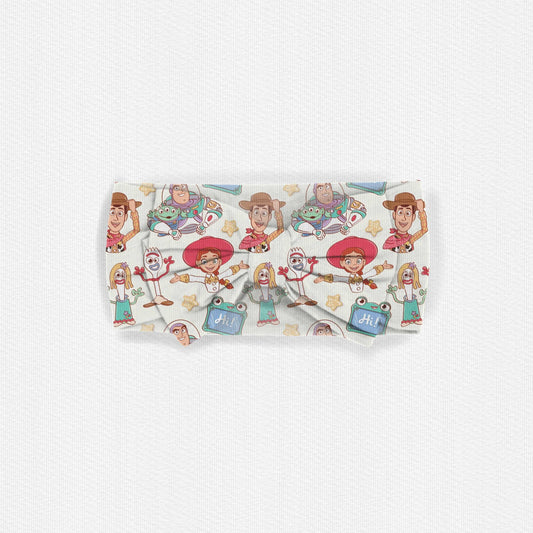 Toy Story 5 Ribbed Bamboo Bow Headband