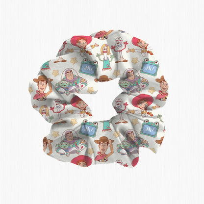Toy Story 5 Ribbed Bamboo Scrunchie