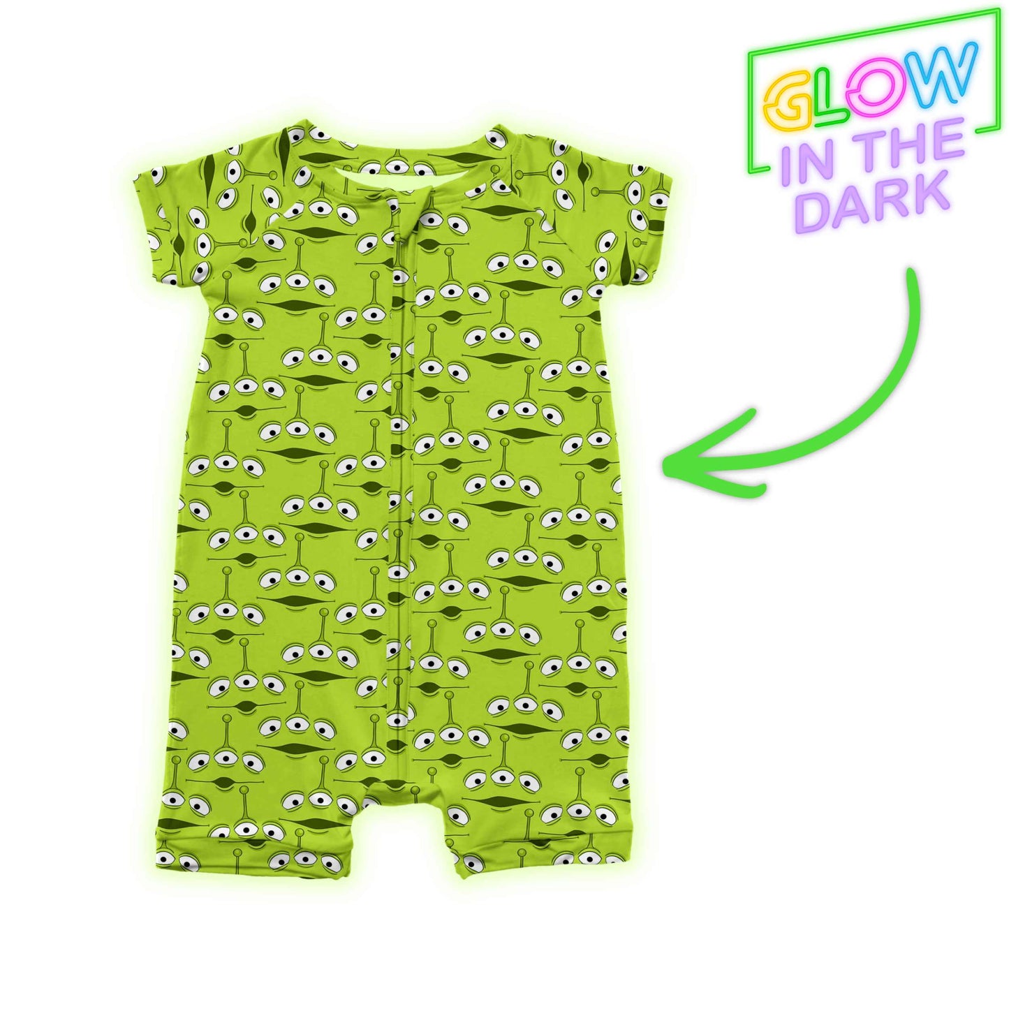 THE CLAW Bamboo Shorties | GLOW IN THE DARK!
