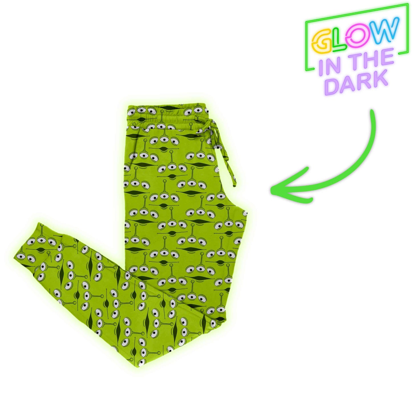 THE CLAW Bamboo Adult Jogger Style Pants | GLOW IN THE DARK!