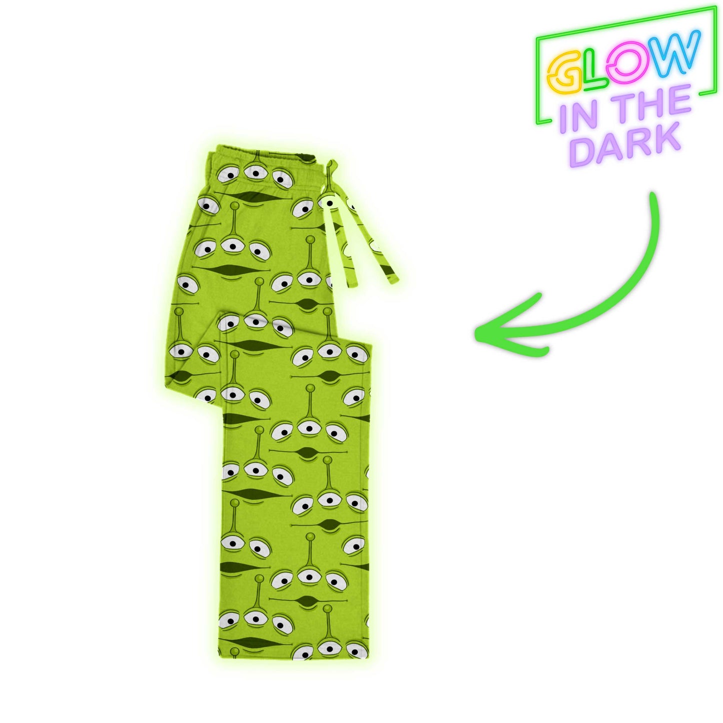 THE CLAW Bamboo Adult Straight Leg Pants | GLOW IN THE DARK!