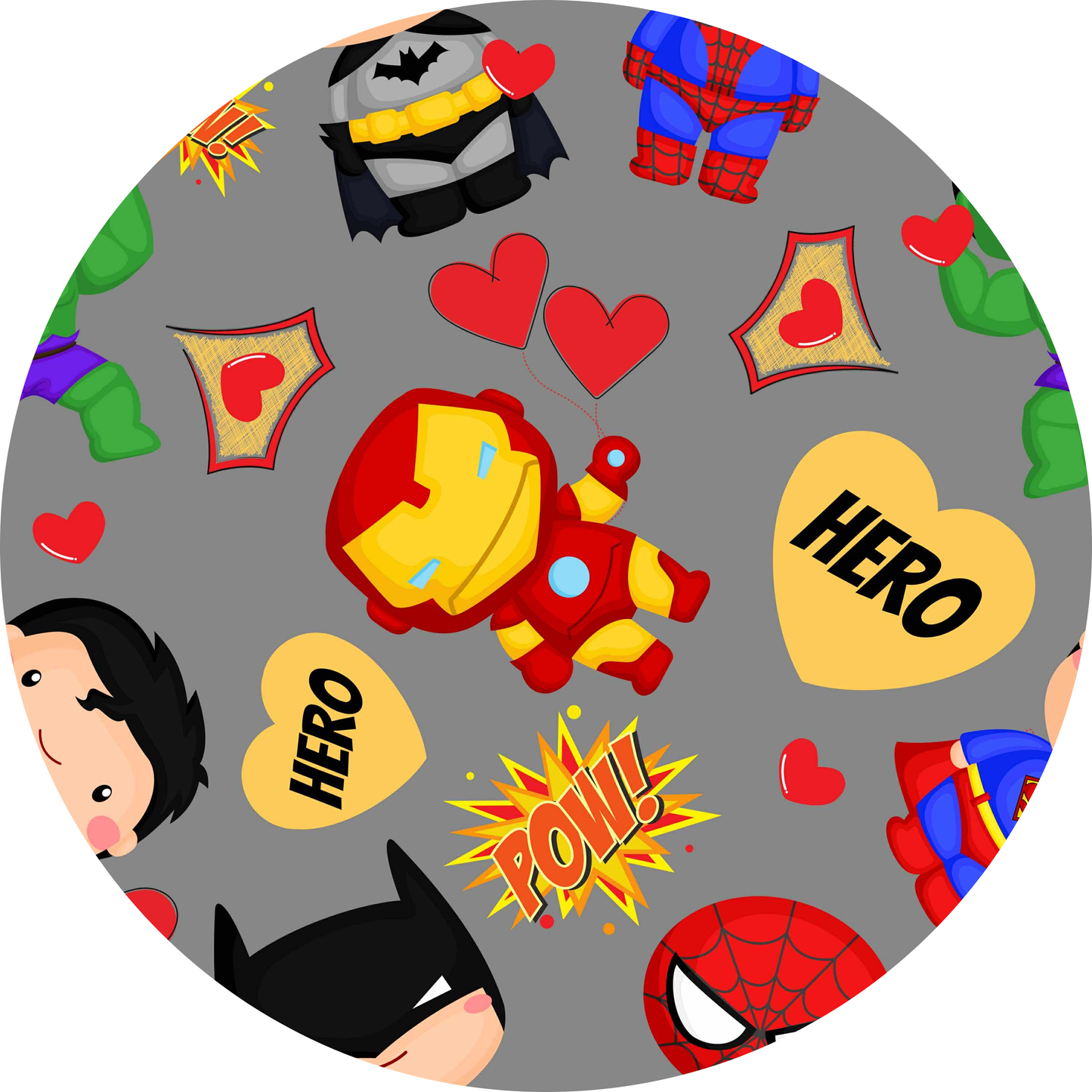 Hero Valentine Kid Bamboo Blanket