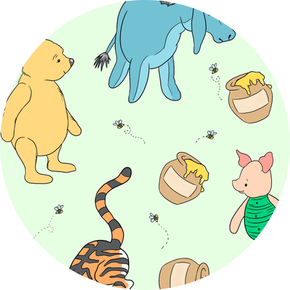 Winnie The Pooh Minky Plush Blanket From Judith Arthur