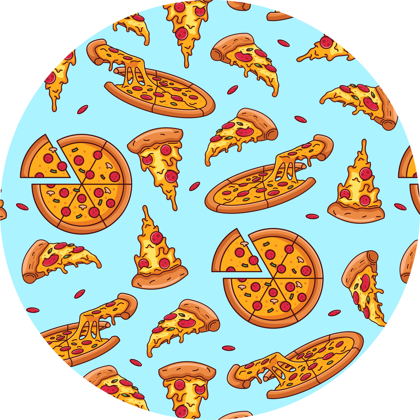 Slice Of Pie Bamboo Short Sleeve Two Piece Pajama Set | $20 National Pizza Day Deal 🍕