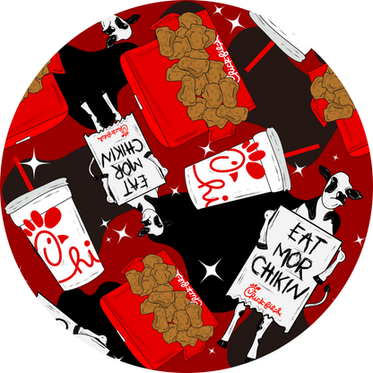 Eat Mor Chikin Bamboo Zippy Pajamas