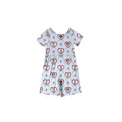 A Disney 4th Bamboo Adult Wide Leg Short Romper