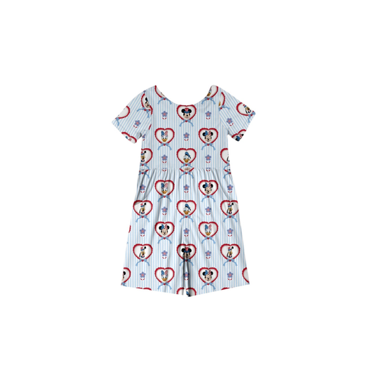 A Disney 4th Bamboo Adult Wide Leg Short Romper