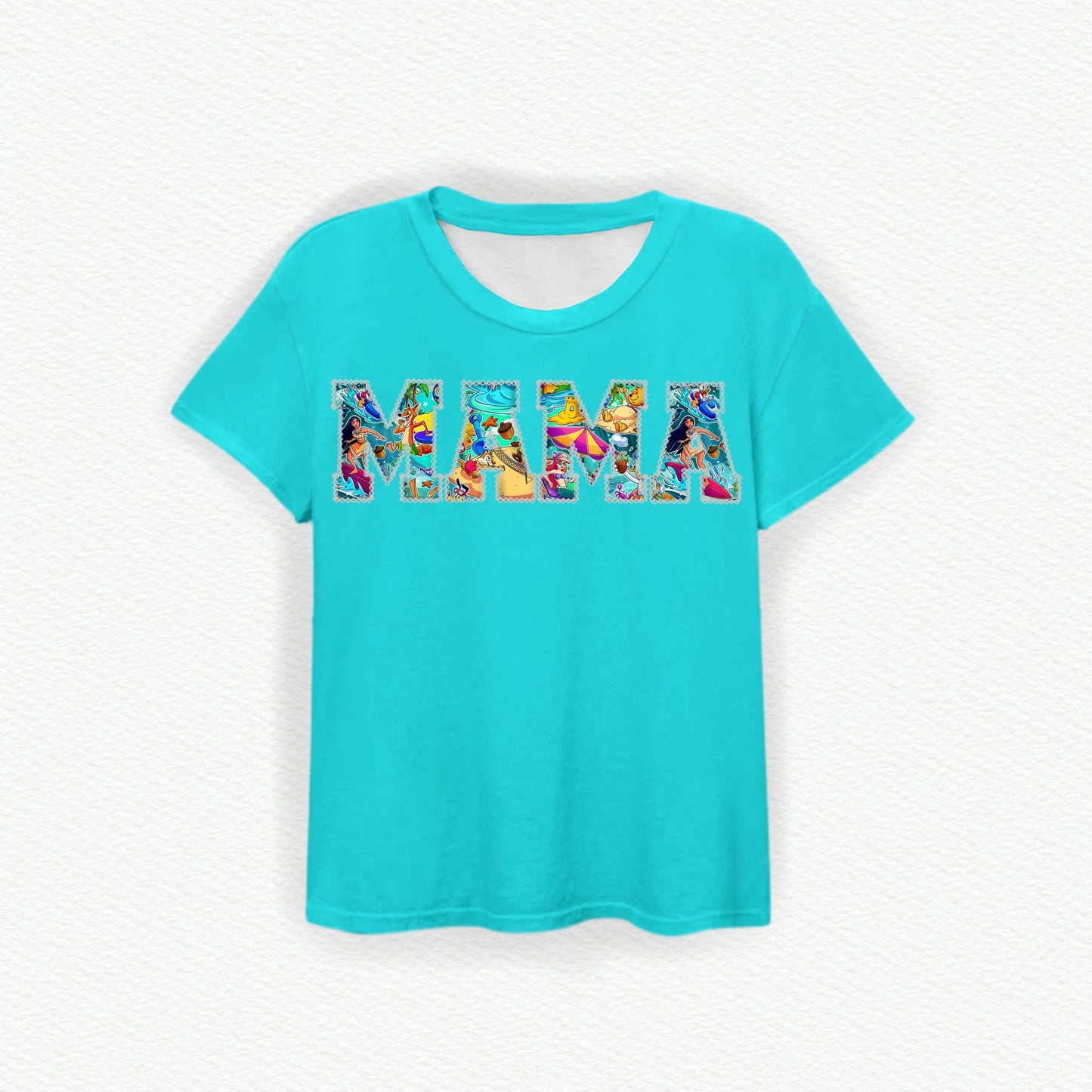 Fun In The Sun MAMA Embroidered Bamboo Tee