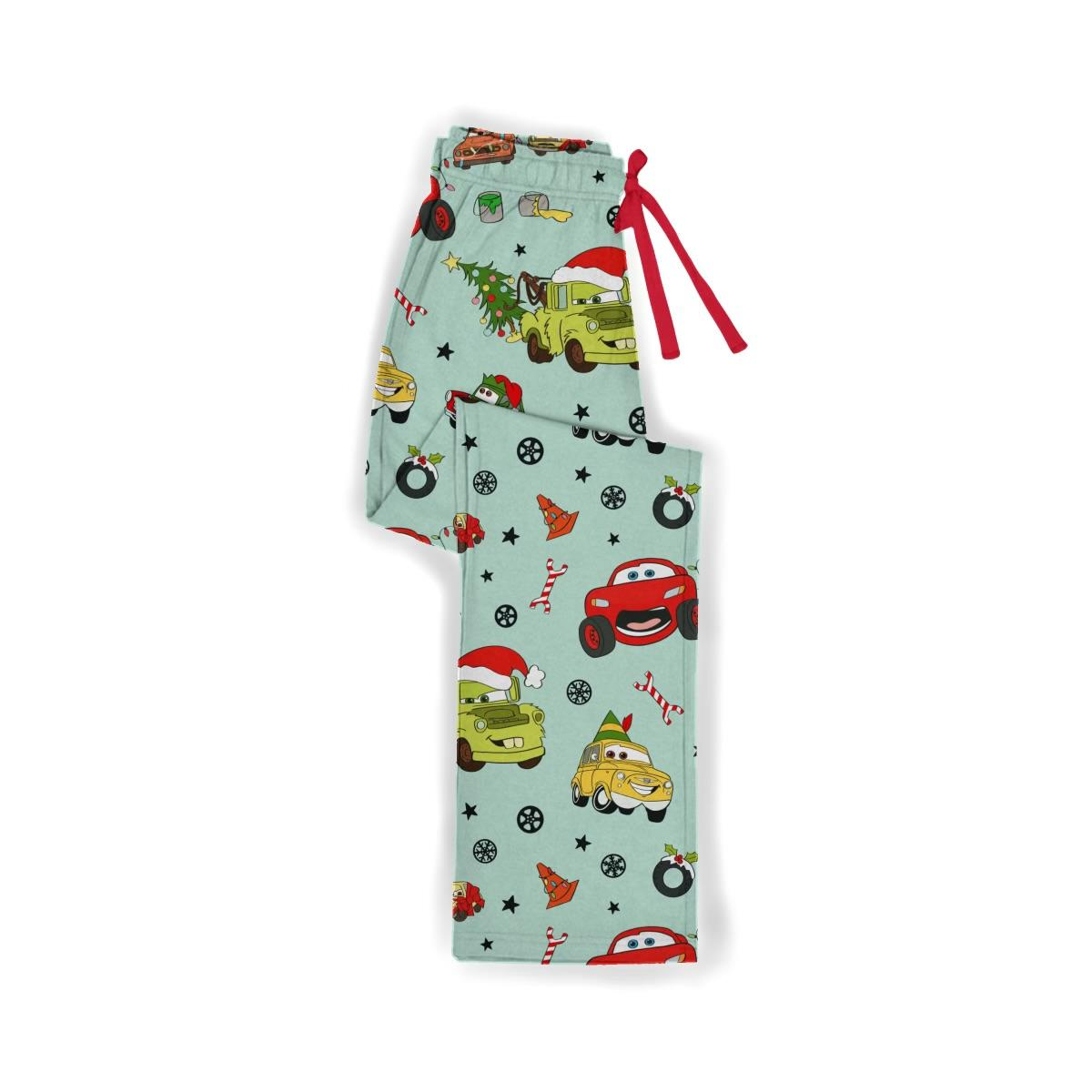 Kachow Christmas Bamboo Adult Straight Leg Style Pants