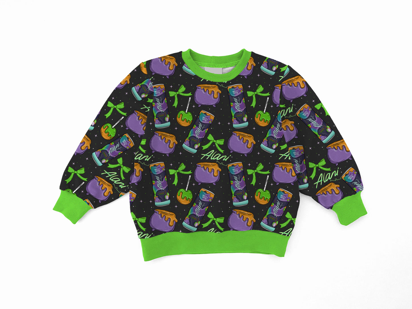 Witch Fuel Bamboo Adult Crewneck Pullover