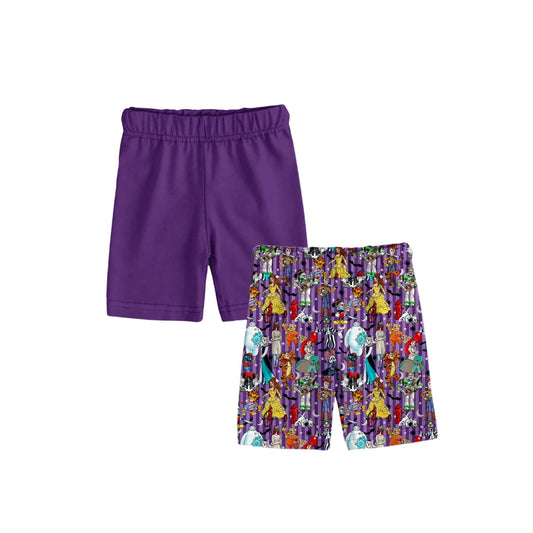 Storytime Scares Bamboo Girls Biker Shorts Essentials Set