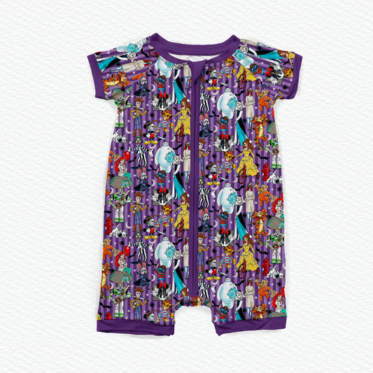 Storytime Scares Purple Bamboo Shorties