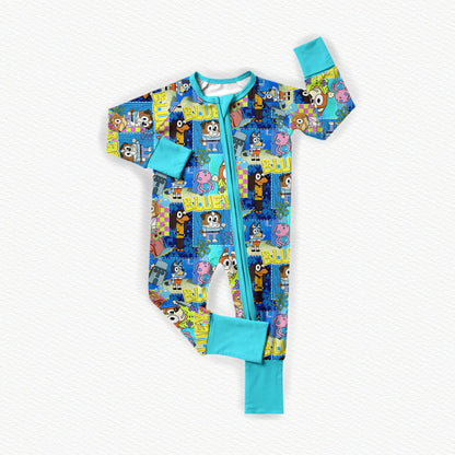 I'm Ready! Bamboo Zippy Pajamas