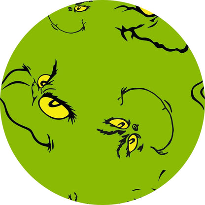 Mean & Green Christmas Fur Backed Bamboo Blanket