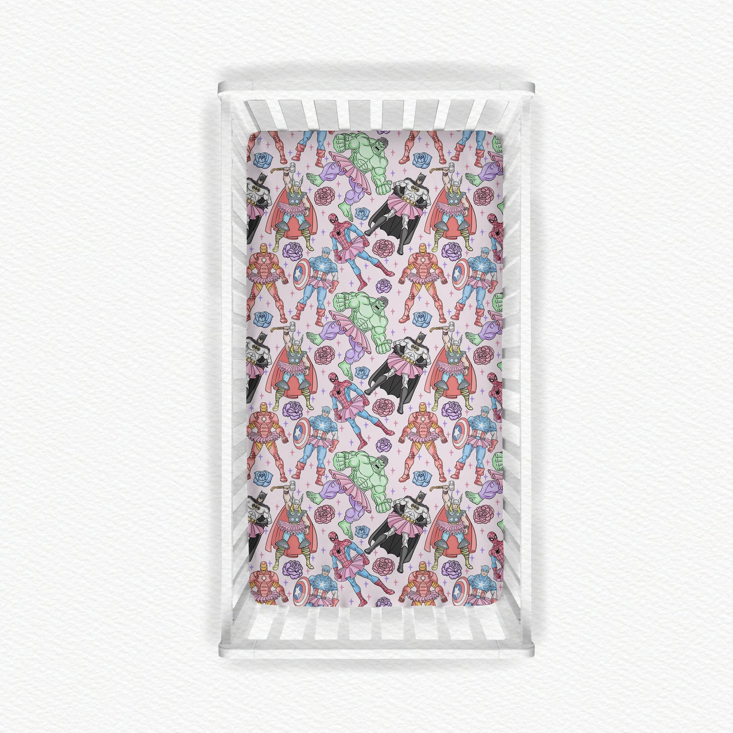 Justice & Pirouette's Bamboo Crib Sheet