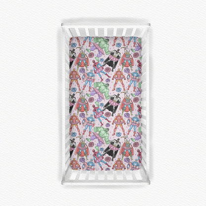 Justice & Pirouette's Bamboo Crib Sheet