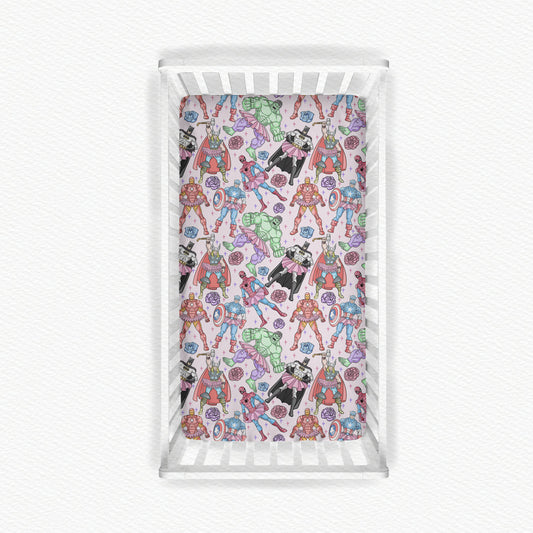 Justice & Pirouette's Bamboo Crib Sheet