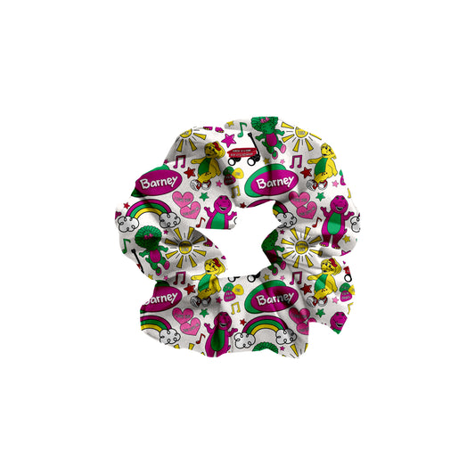 Barney Bamboo Scrunchie