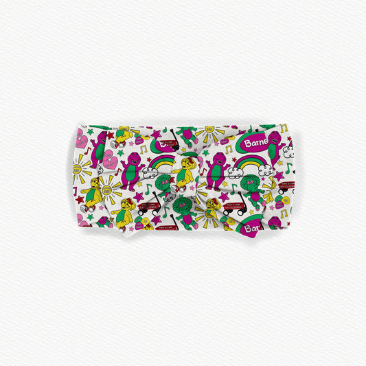 Barney Bamboo Bow Headband