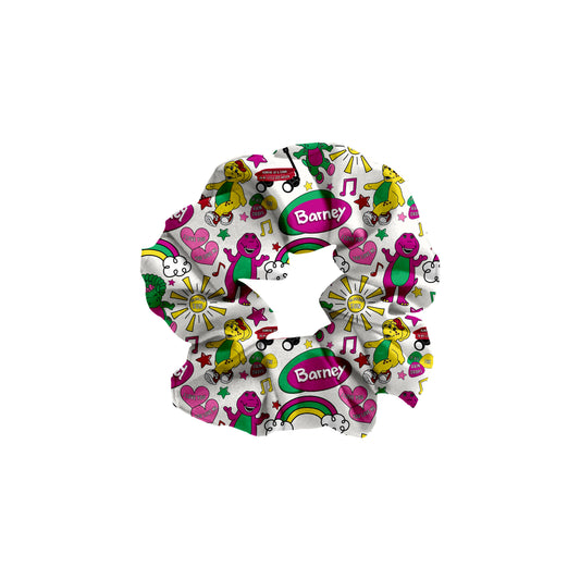 Barney Bamboo Scrunchie