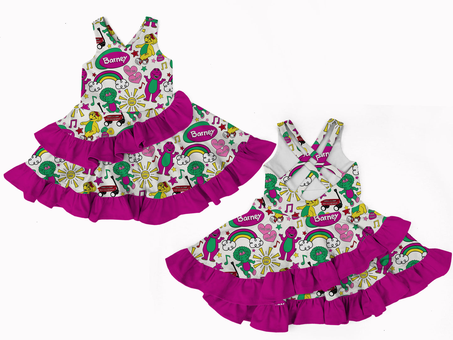 Barney Bamboo Tiger Lily Dress