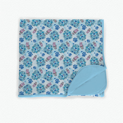 You See A Clue? Double Layer 50x50 Bamboo Blanket