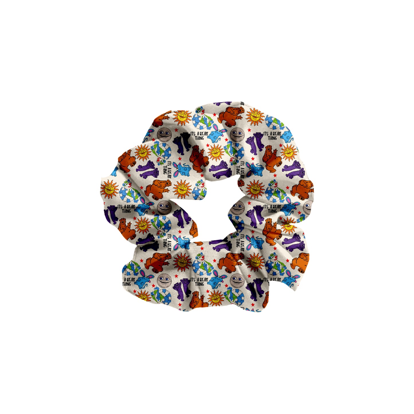 It's A Bear Thing Bamboo Scrunchie