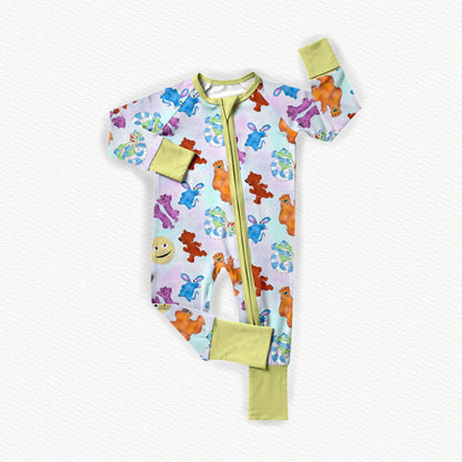 Welcome To The Blue House Bamboo Zippy Pajamas