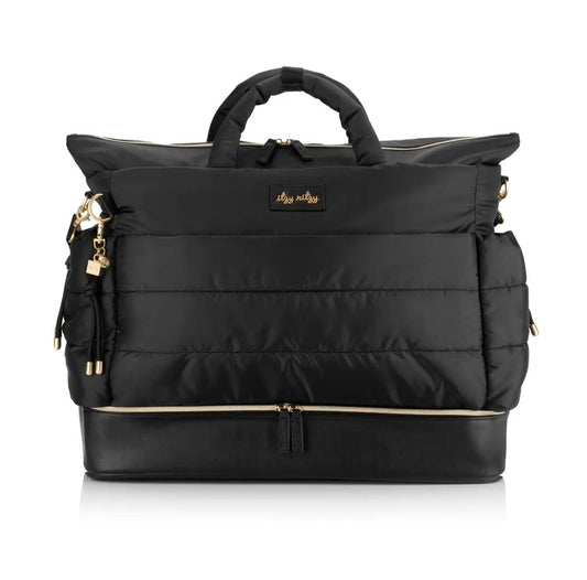 Itzy Ritzy Dream Weekender™ Midnight Black Diaper Bag