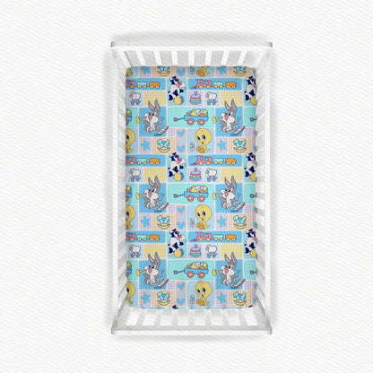 Looney Tunes Bamboo Crib Sheet