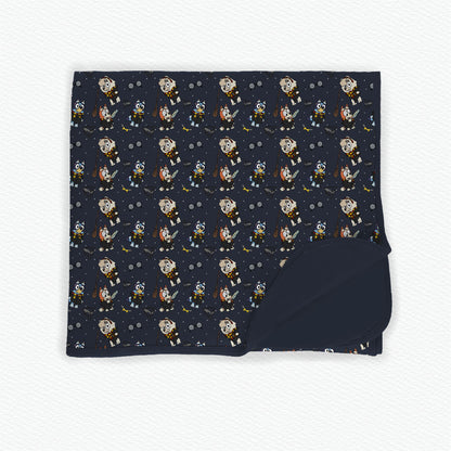 Yer A Wizard, Heeler! Triple Layered Bamboo Blanket