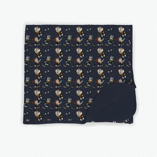 Yer A Wizard, Heeler! Triple Layered Bamboo Blanket