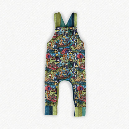 Camp Dad Bamboo Overalls