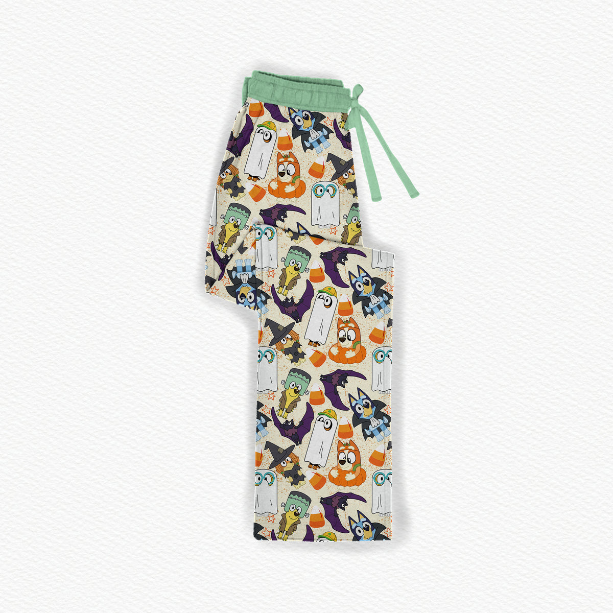 Heeler Halloween Adult Straight Leg Pants
