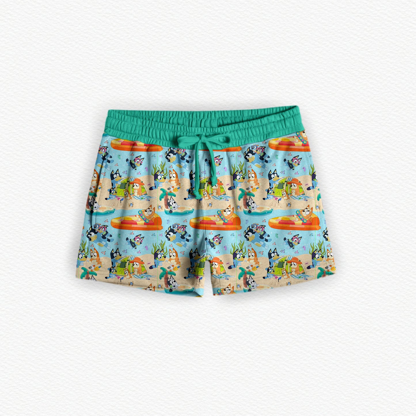 Heeler's On Holiday Bamboo Women's Pajama Shorts