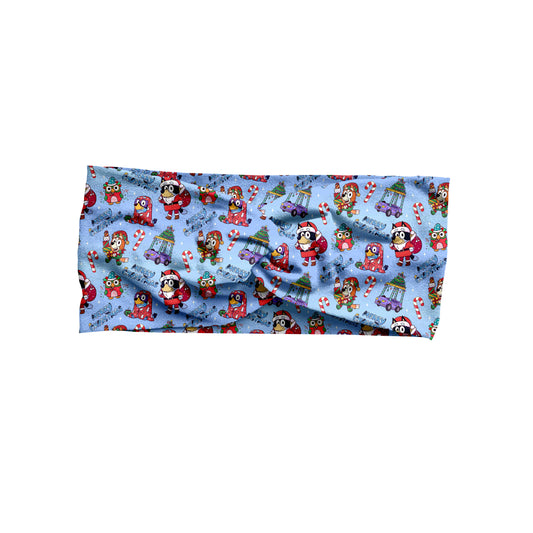 Verandah Santa Christmas Bamboo Adult Headband