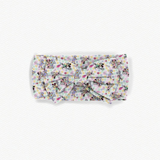 Country Club Cuties Bamboo Bow Headband