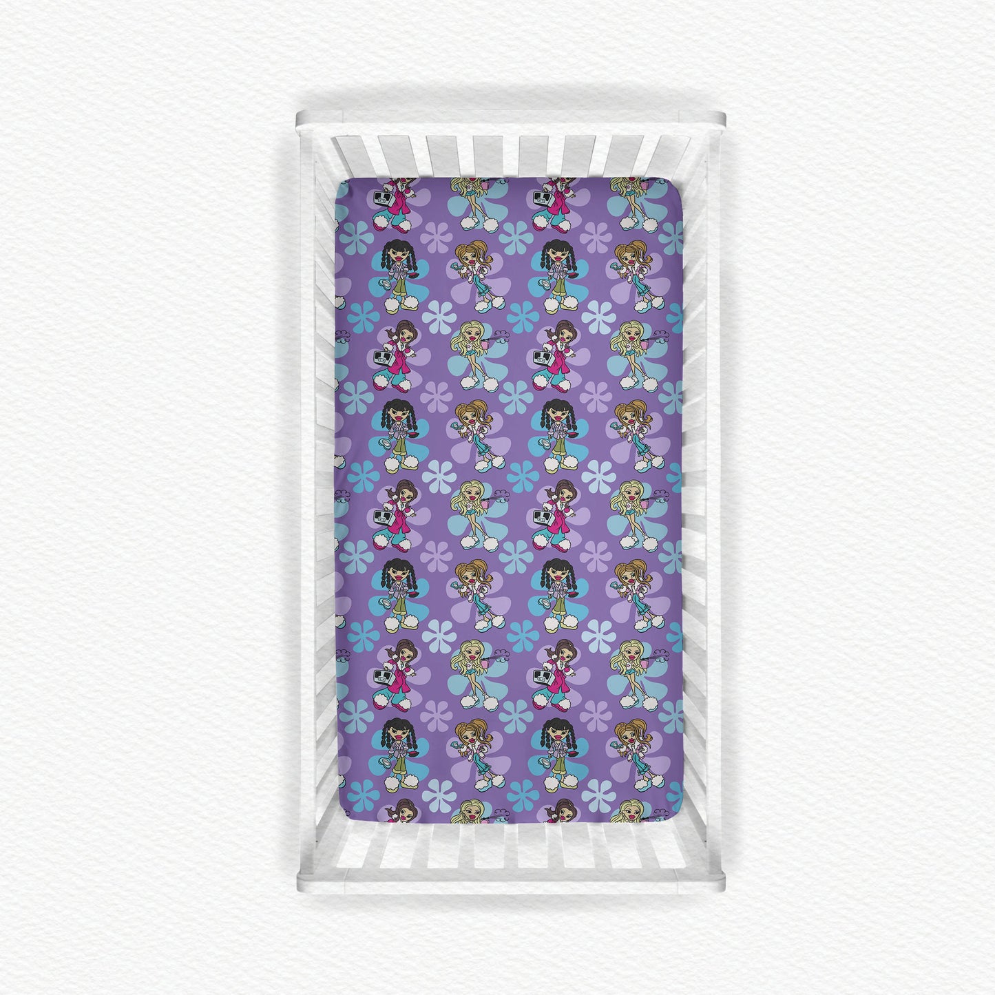 Bratz Bamboo Crib Sheet