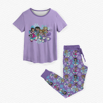 Bratz Bamboo Adult Jogger Style Sleep Set