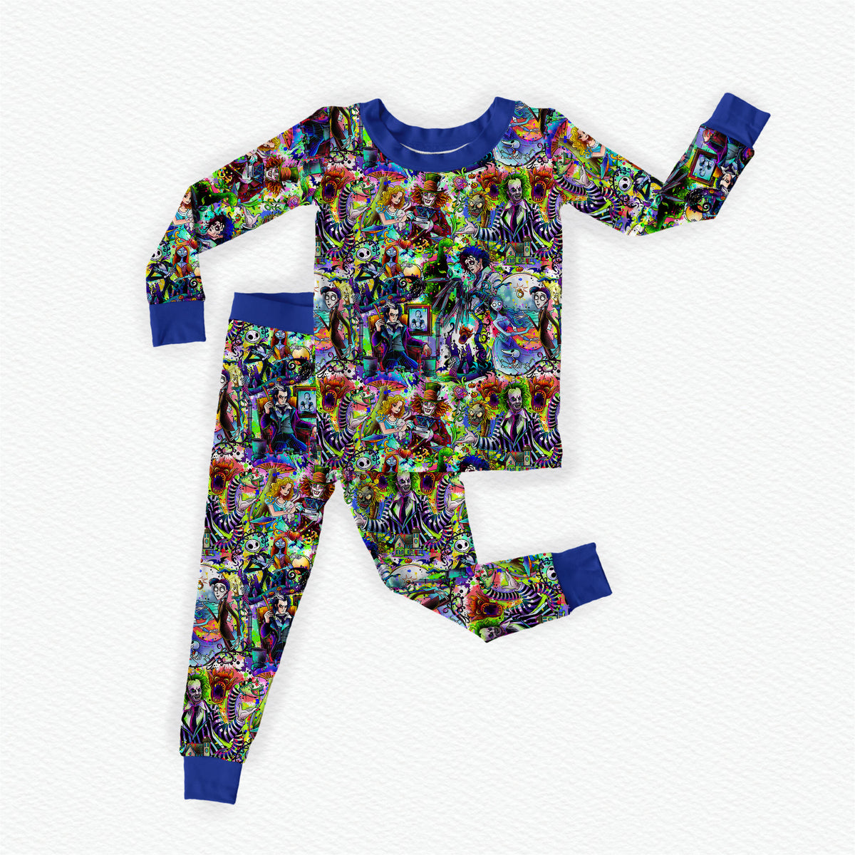 Burton's Tales Bamboo Long Sleeve Two Piece Pajama Set