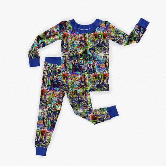 Burton's Tales Bamboo Long Sleeve Two Piece Pajama Set