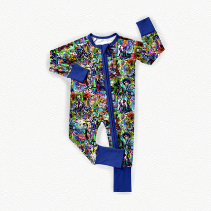 Burton's Tales Bamboo Zippy Pajamas
