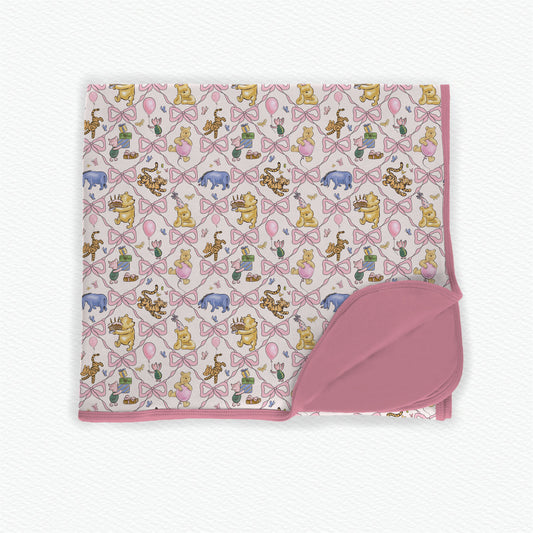 Cake & Honey Double Layered Bamboo Blanket