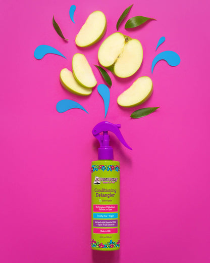 Green Apple Conditioning Detangler Non-Toxic Hair Care