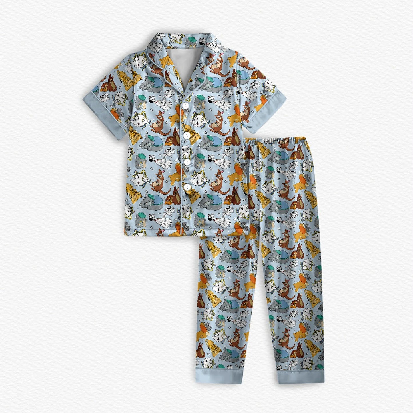 Mom Is My Hero Bamboo Short Sleeve & Pants Lounge Set