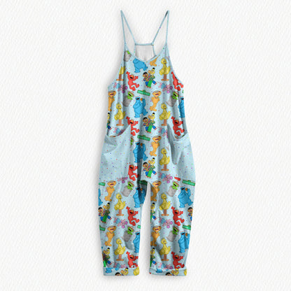 OG Sesame Street Bamboo Cozy Tank Romper