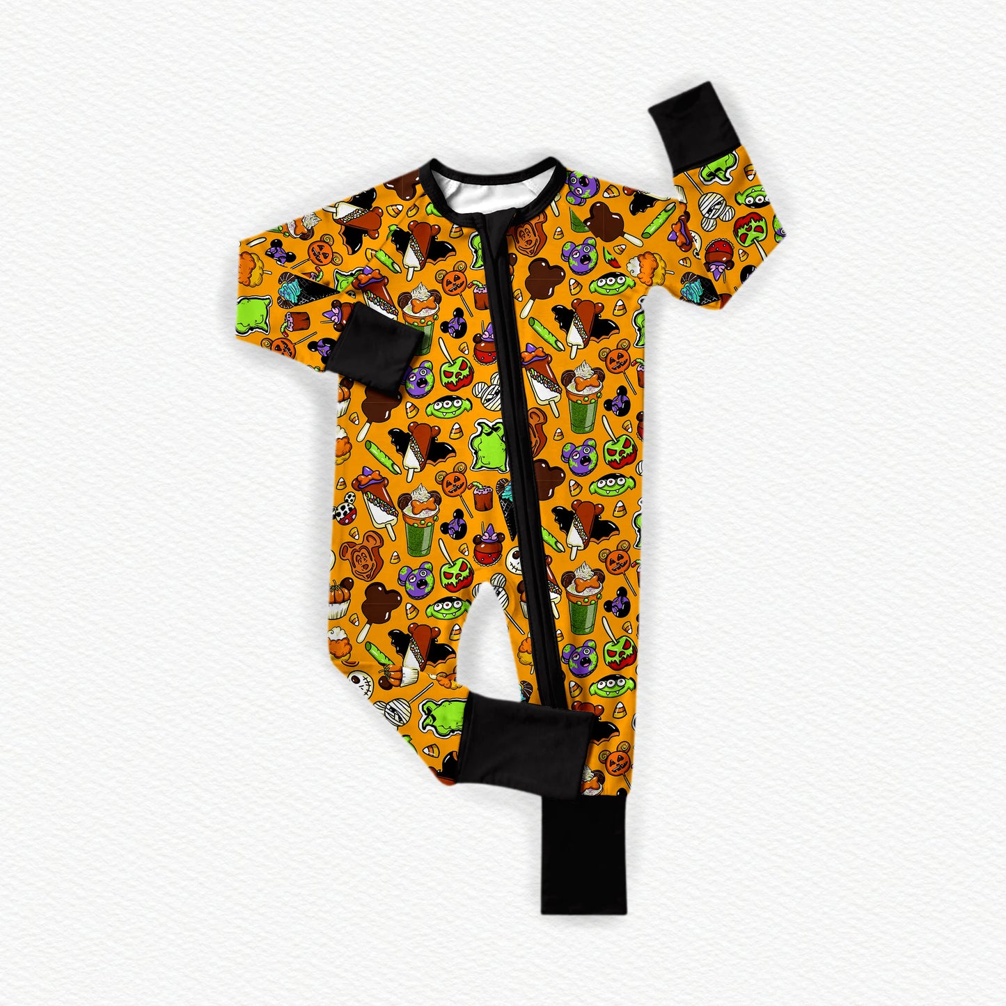 Candy Cauldron Bamboo Zippy Pajamas
